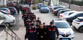 100 milyon TL'lik kablo çaldıkları belirlenen 20 şüpheli adliyede