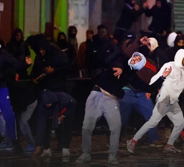 Belçika ile Fas maçı sonrasında Brüksel'de olaylar