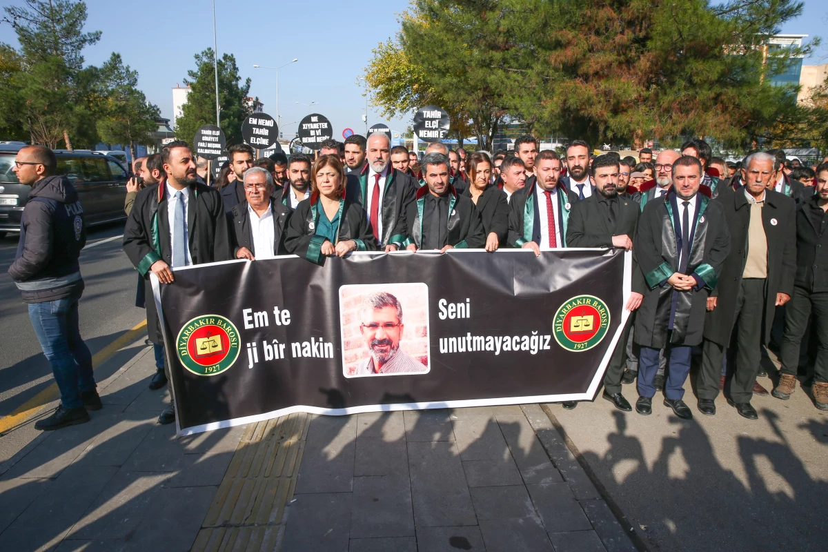 DİYARBAKIR - Eski Diyarbakır Baro Başkanı Tahir Elçi anıldı