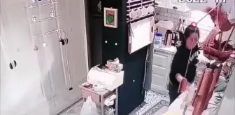 Güngören'de bir kadının pişmesi için ocağa koyduğu süt böyle patladı