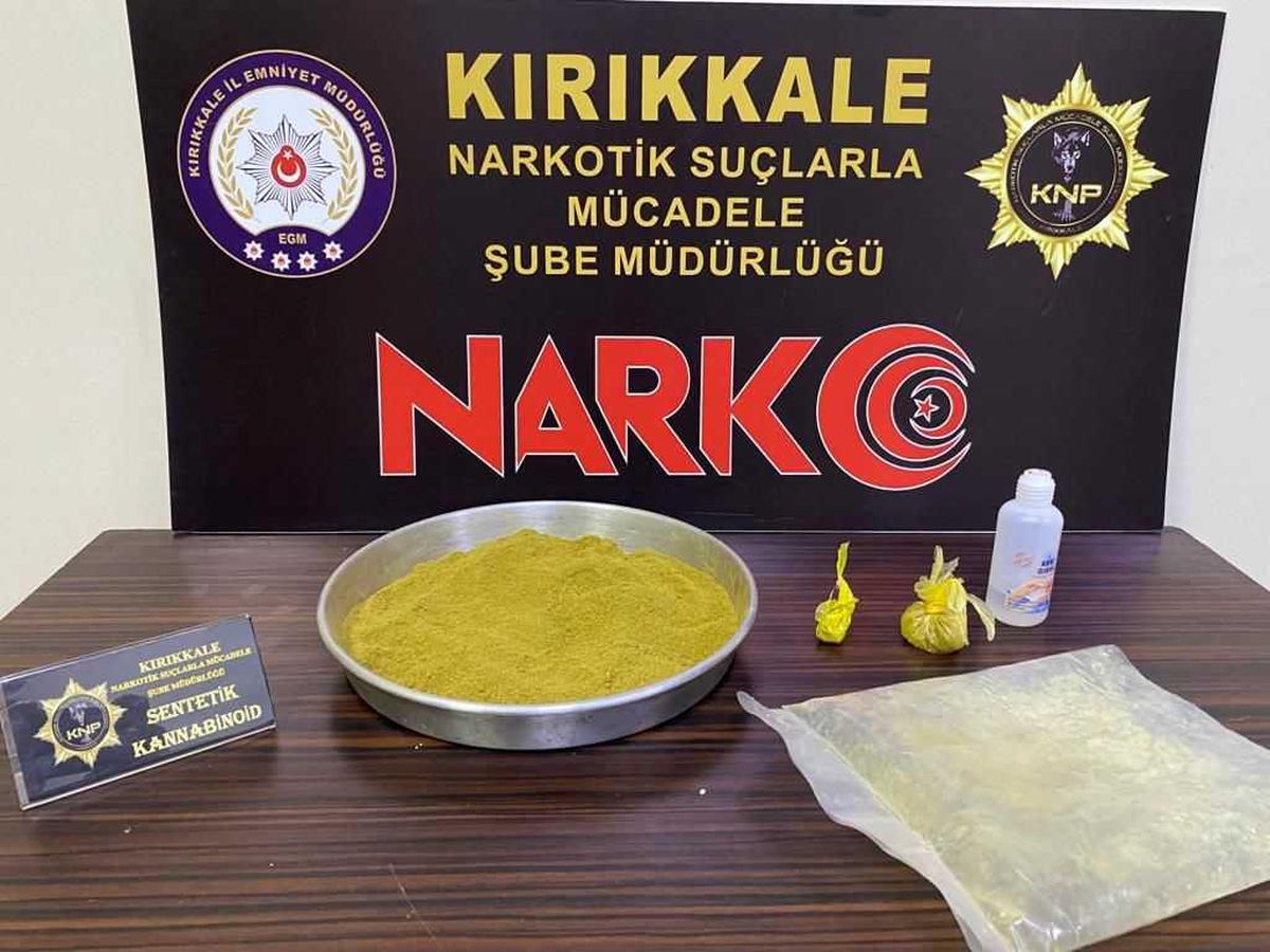 Kırıkkale\'de uyuşturucu operasyonunda 2 şüpheli tutuklandı