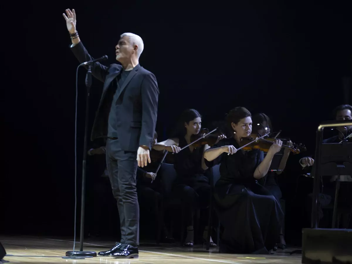 Tenor Alessandro Safina, başkentli müzikseverlerle bir araya geldi