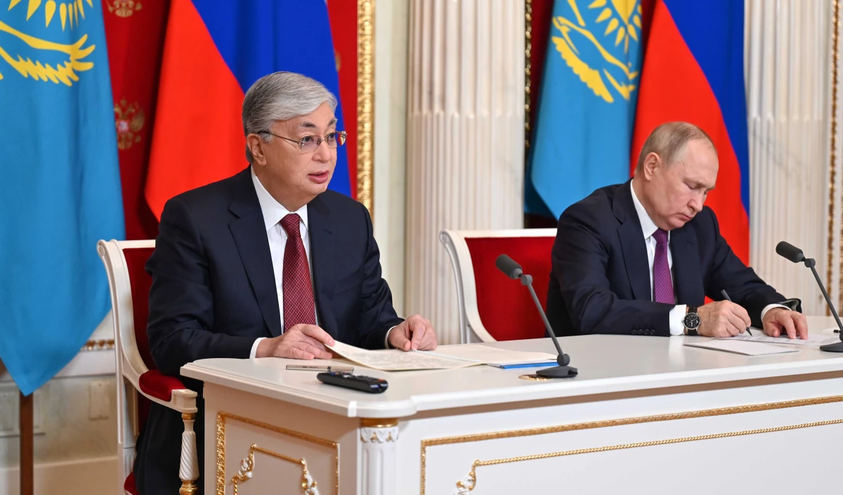 Tokayev, bu yıl Kazakistan\'ın Rusya\'ya ihracatının kapsamının genişlediğini belirtti