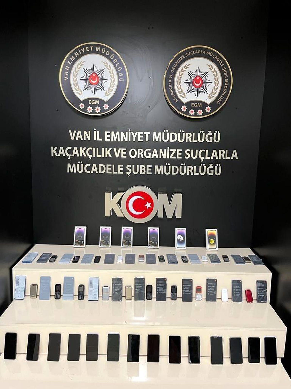Van\'da gümrük kaçakçılığı operasyonu