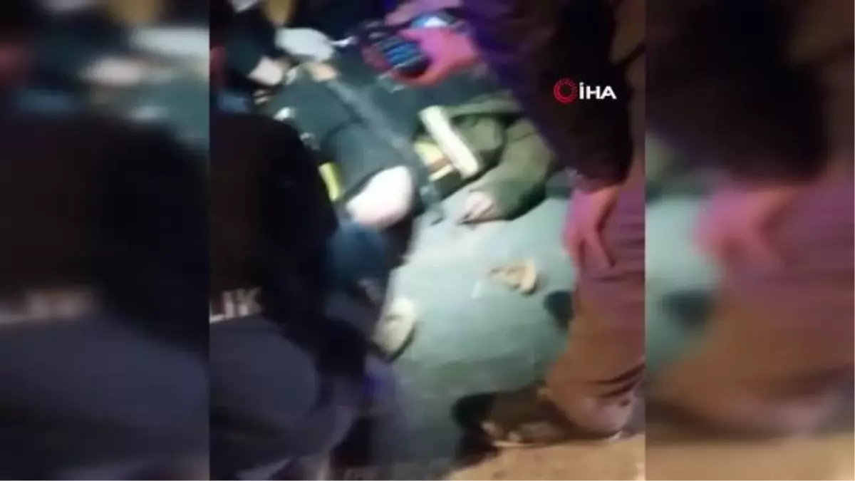 Domino's Pizza kuryesinin yaralandığı kaza kamerada
