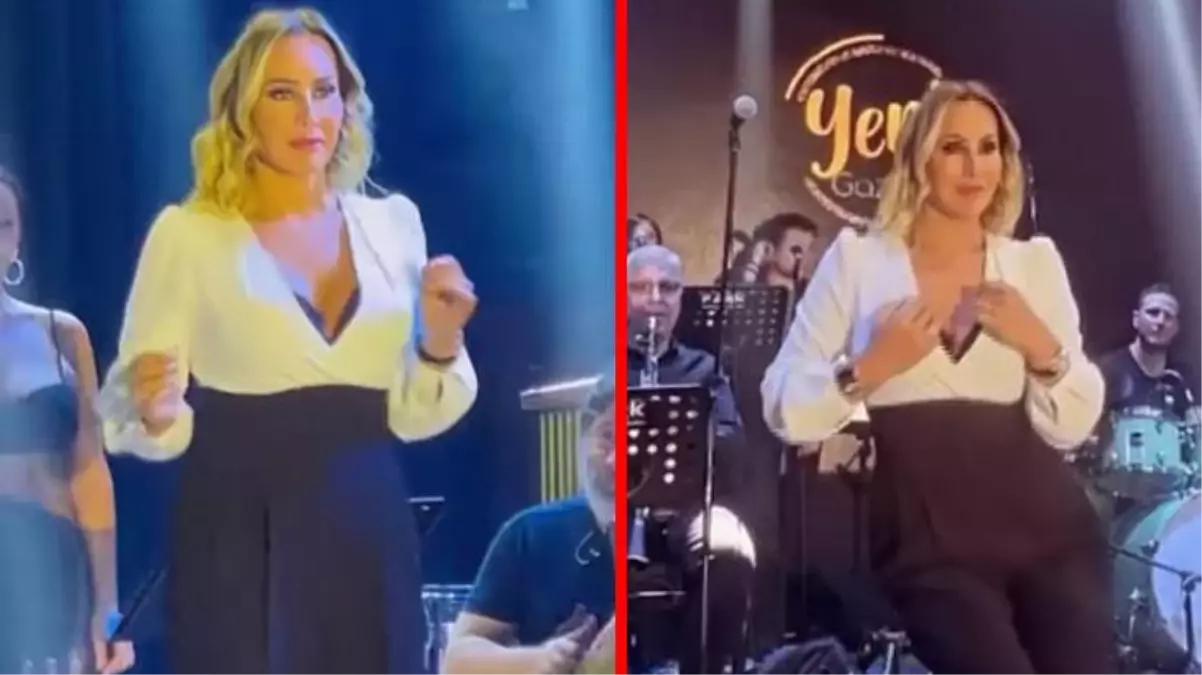 Yıllar sonra sahneye çıktı! Göğüs dekolteli kıyafetiyle dikkat çeken Asena, dans performansıyla hayran bıraktı