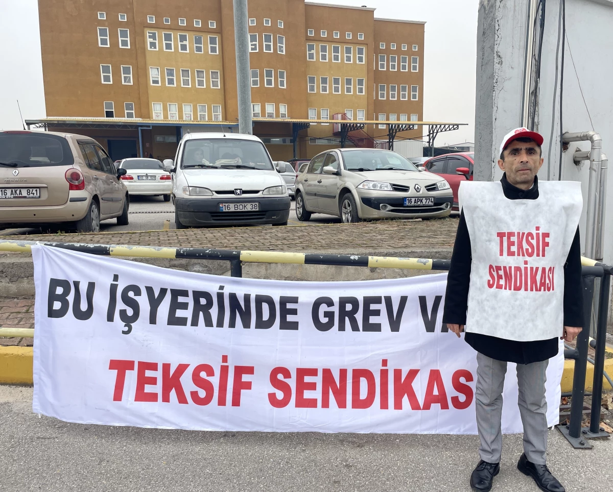 Bursa\'da bir tekstil fabrikasındaki grev, toplu iş sözleşmesinin imzalanmasıyla sona erdi