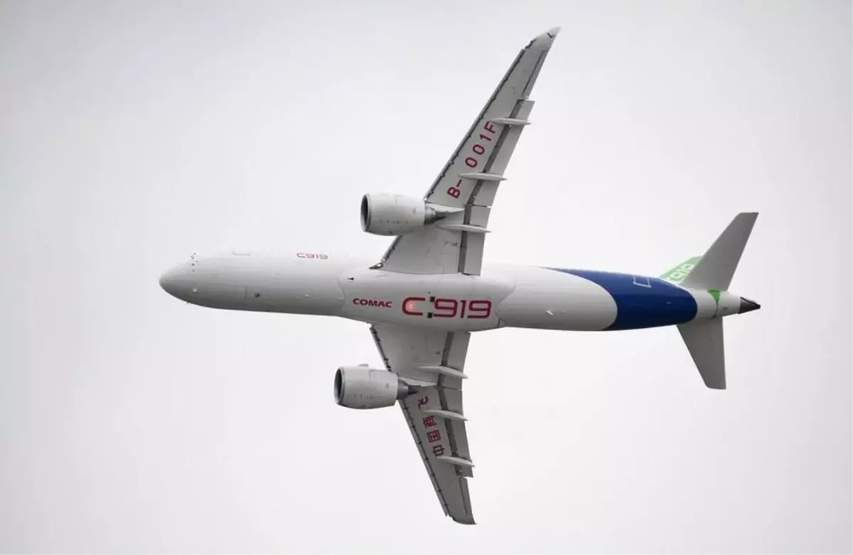 Çin\'in C919 Ticari Jet Uçağı Üretim Onayı Aldı