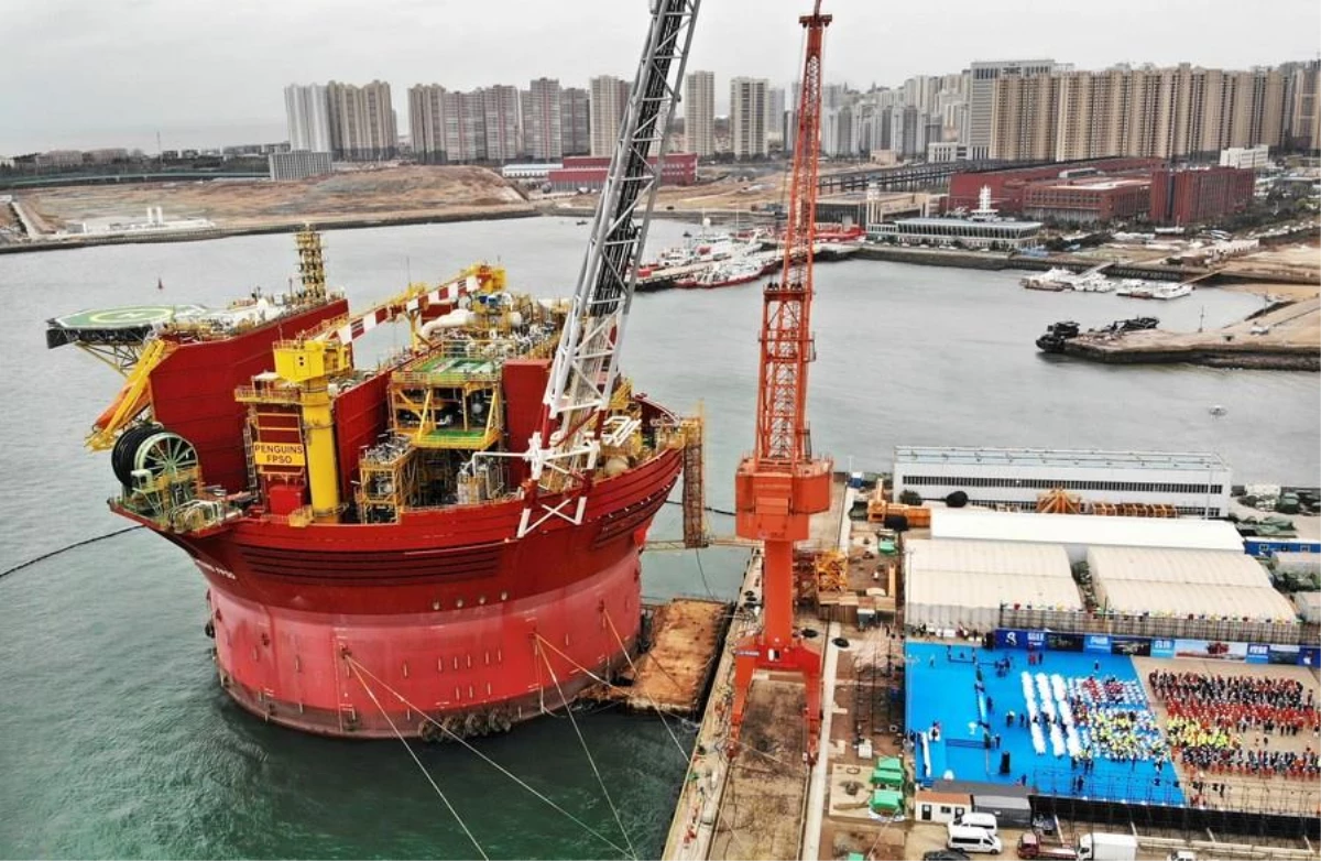 Dev Açık Deniz Petrol Fabrikası Qingdao\'da Başarıyla Teslim Edildi