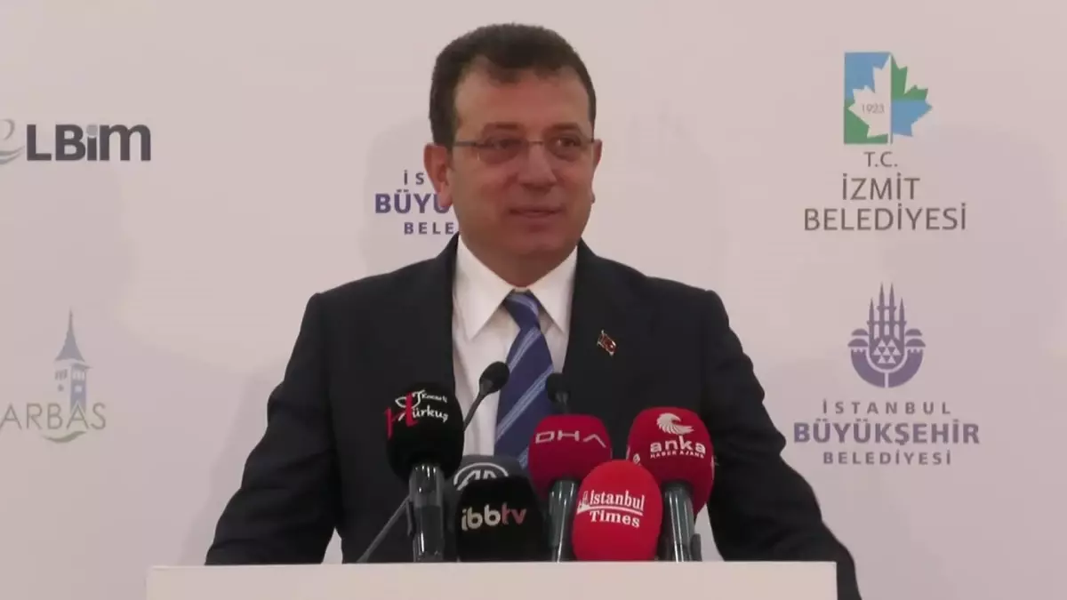 Ekrem İmamoğlu: İktidar Partisine Üye Bazı Belediyelere de Katkılarımız Olmuştur. Sadece İsimlerini Vermiyoruz, Başlarına Bir Şey Gelmesin Diye