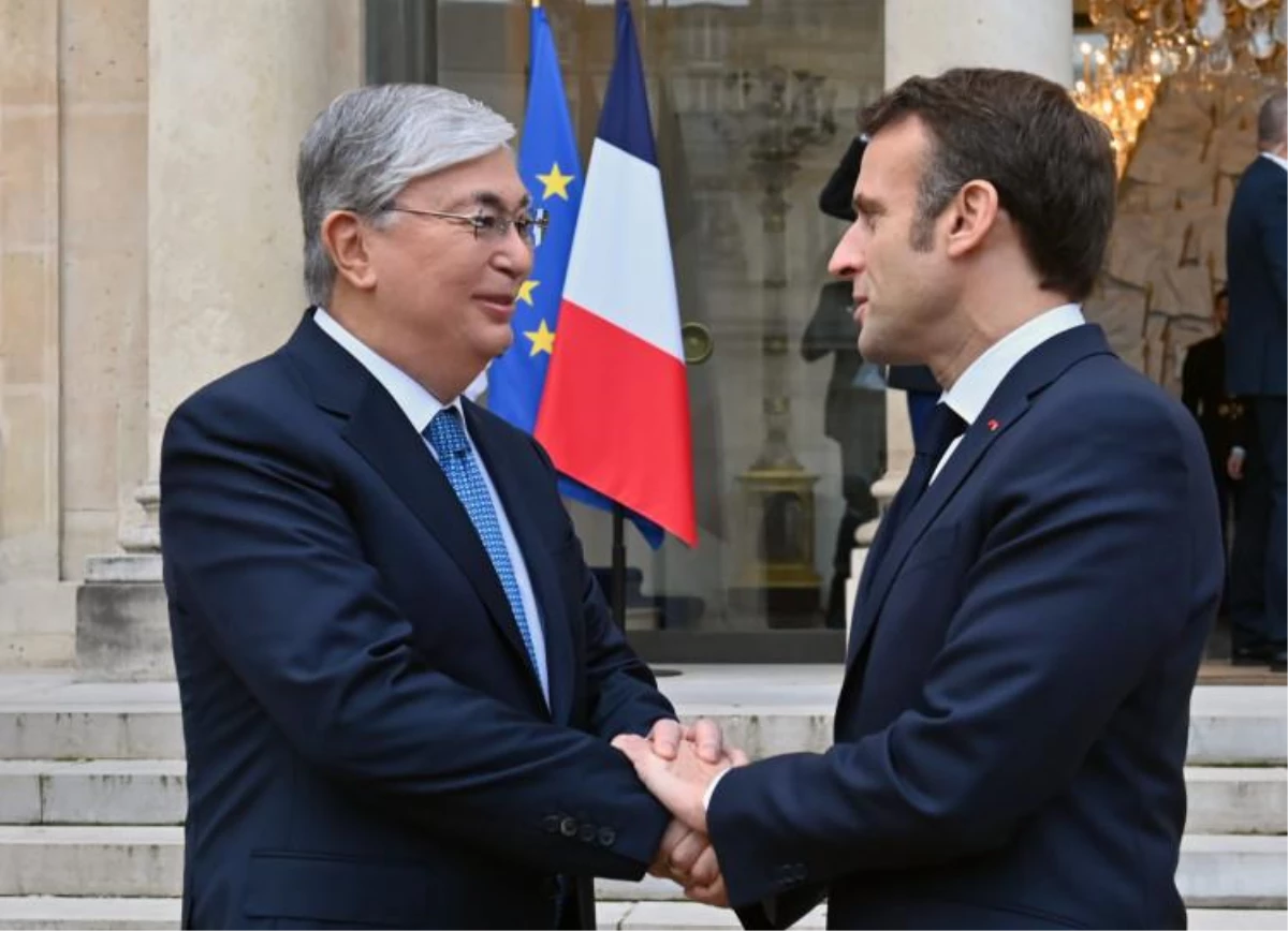 Kazakistan ile Fransa arasında 35 işbirliği belgesi imzalandı