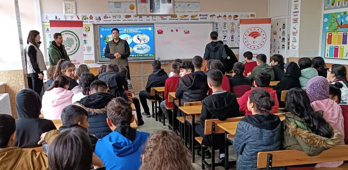 Öğrencilere doğa semineri