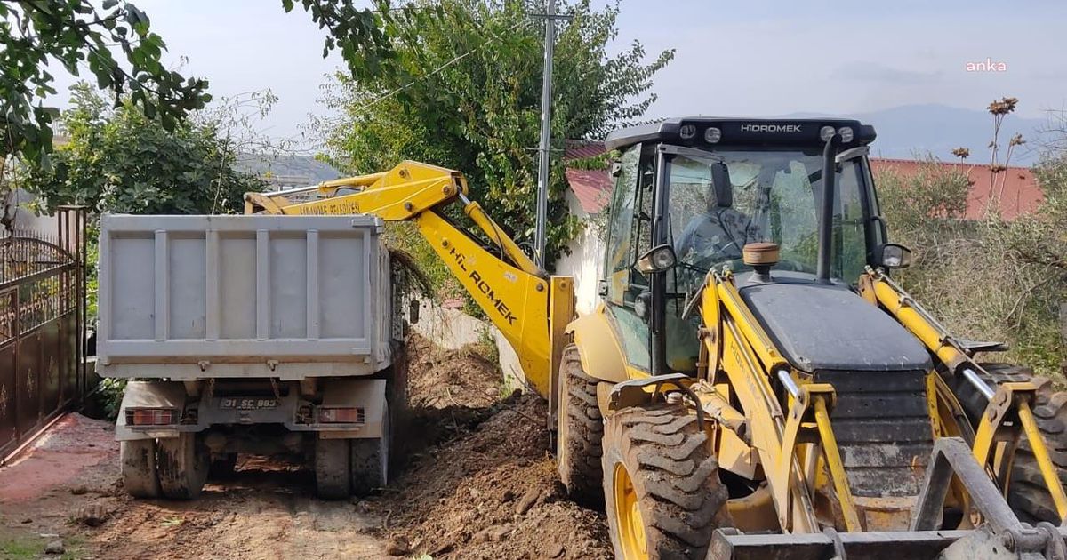 Samandağ Belediyesi Ekipleri Çalışmalarına Devam Ediyor
