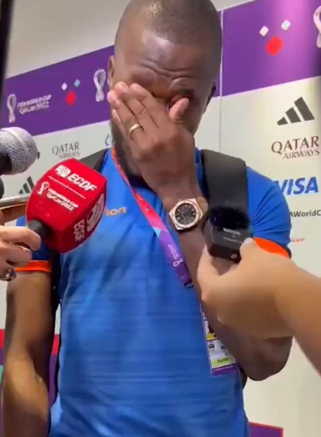 Senegal maçı sonrası mikrofon uzatılan Fenerbahçe'nin yıldızı Valencia hüngür hüngür ağladı