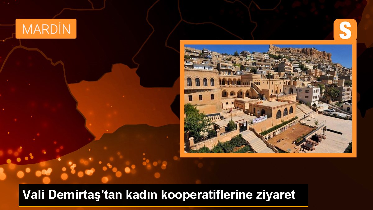 Vali Demirtaş\'tan kadın kooperatiflerine ziyaret