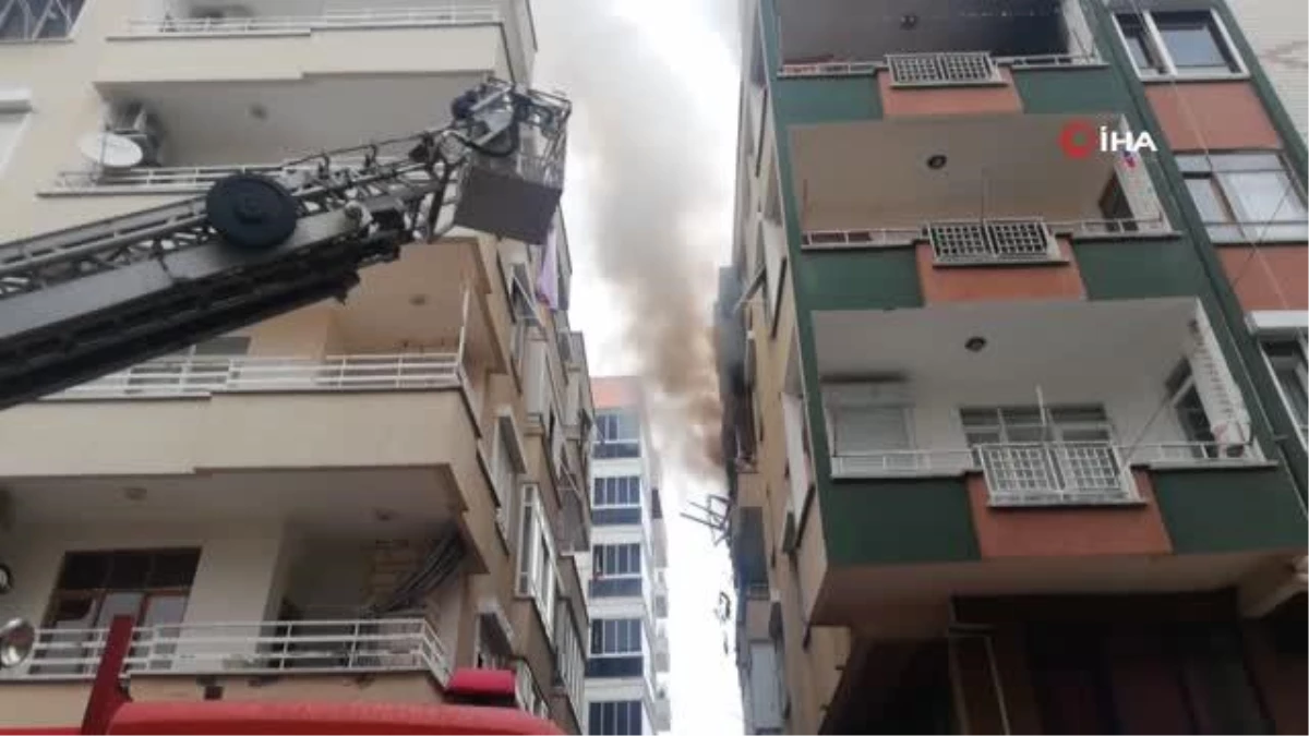 Antalya\'da ev yangını korkuttu