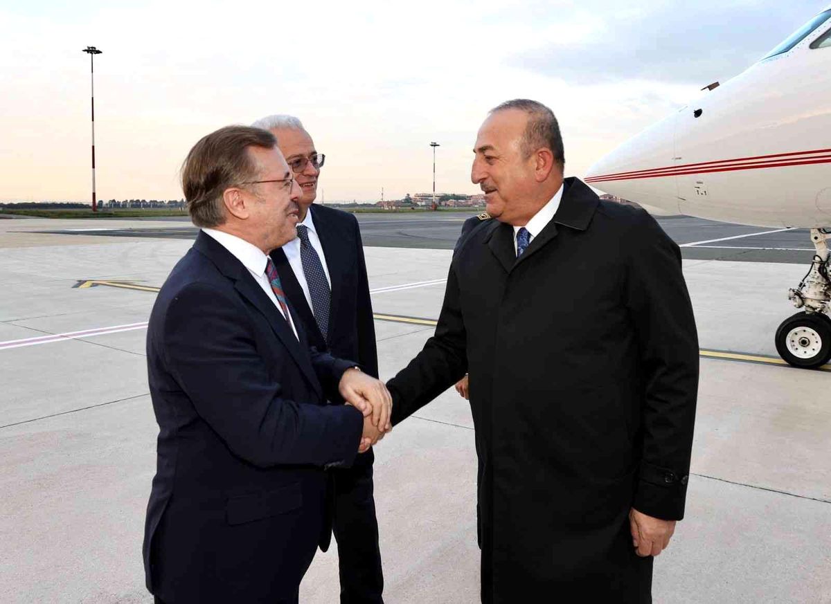 Bakan Çavuşoğlu, Roma\'da