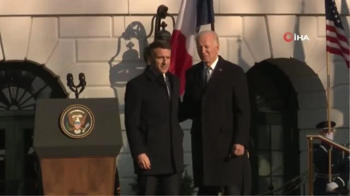 Biden ve Macron Beyaz Saray\'da bir araya geldiMacron, Biden döneminde ABD\'ye "ilk devlet ziyaretini" yapan lider oldu