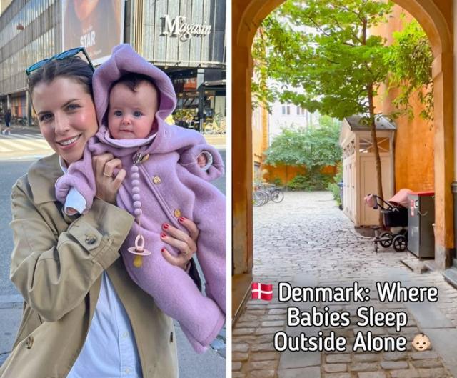 Buz gibi havada yol kenarında uyuyan bebekler, ülkeye gelen yabancıları şaşırtıyor! Nedenini duyunca hak vereceksiniz