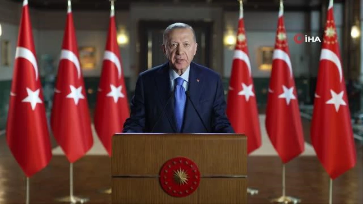 Cumhurbaşkanı Recep Tayyip Erdoğan\'dan Meslek Eğitim Zirvesi\'ne video mesaj