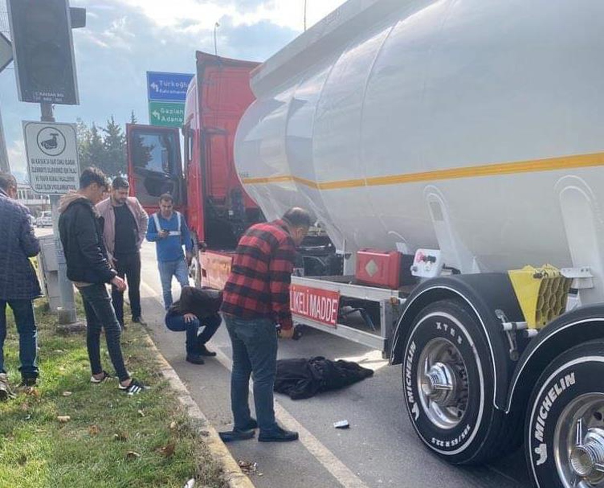 Gaziantep\'te tankerin çarptığı yaya öldü