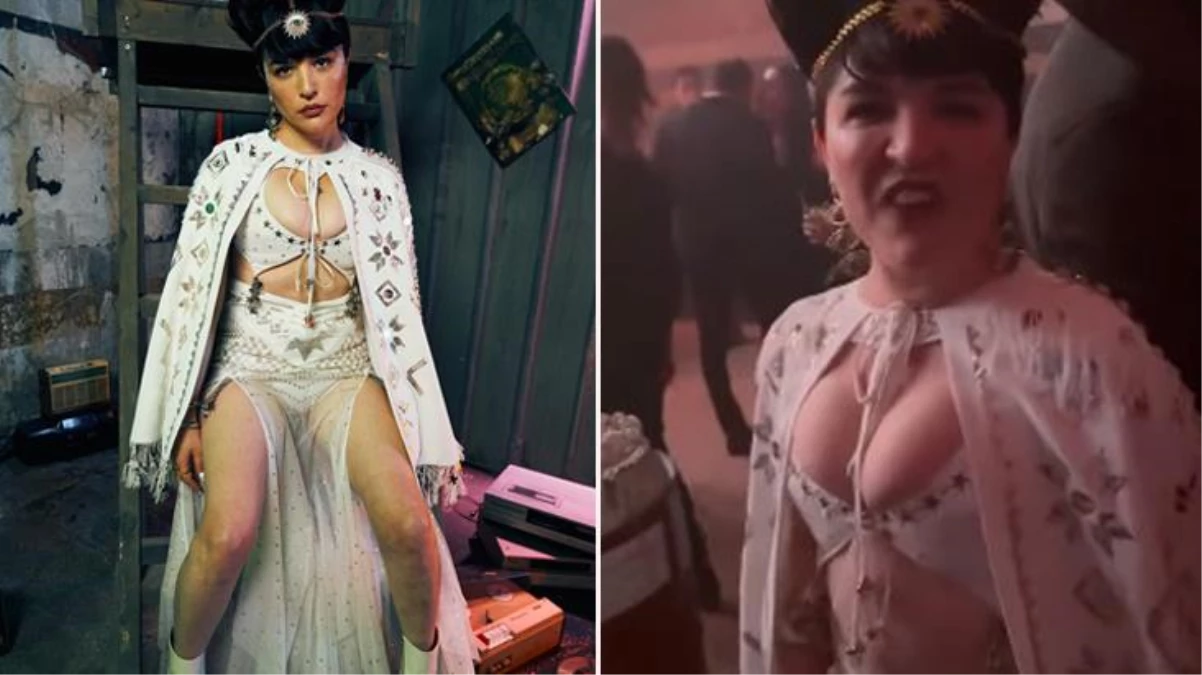 Oyuncu Gonca Vuslateri göğüs dekolteli elbisesiyle dans etti! Sosyal medya yapılan yorumlarla yıkıldı