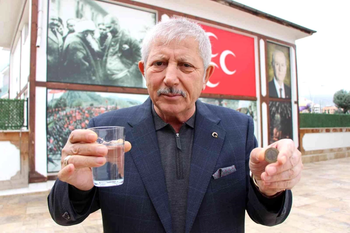 Mehmet Sarı\'dan Muhittin Böcek\'e su hatırlatması: "En ucuz su Amasya\'da, tonu 1 lira"
