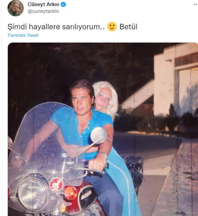 Ölen Cüneyt Arkın'ın hesabından yapılan paylaşım hayranlarının yüreğini sızlattı