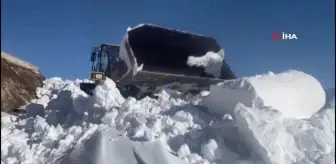 Şırnak'ta kar kalınlığı yer yer 2 metreyi geçti