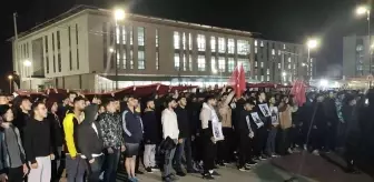 Üniversite öğrencileri Pençe-Kilit şehitlerini unutmadı