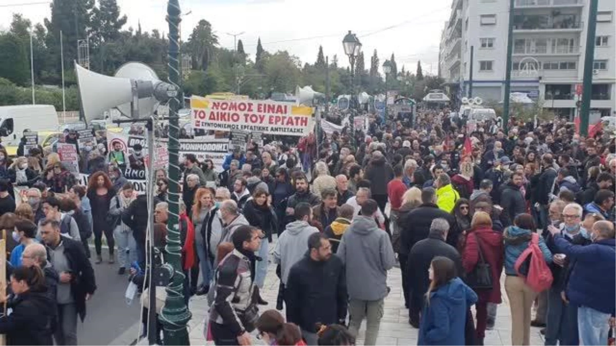 Yunanistan\'da sağlık çalışanları protestosu