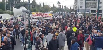 Yunanistan'da sağlık çalışanları sağlık yasa tasarısını protesto etti