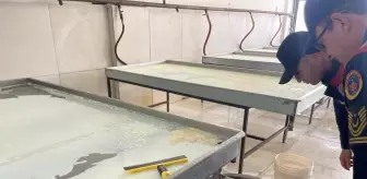 Altındağ'da kaçak süt ürünleri üreten işletmeye operasyon