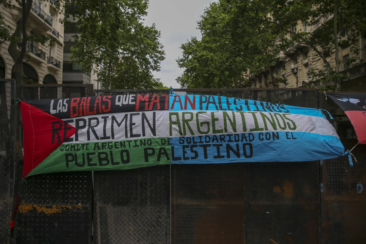 Arjantin\'de Filistin halkına destek gösterisi düzenlendi