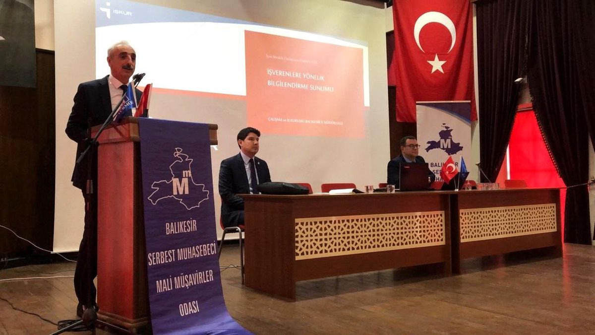 Bandırma\'da işverenlere teşvik hakkında bilgilendirme semineri