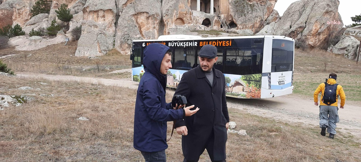 Eskişehirli İçerik Üreticileri Yazılıkaya\'yı Ziyaret Etti