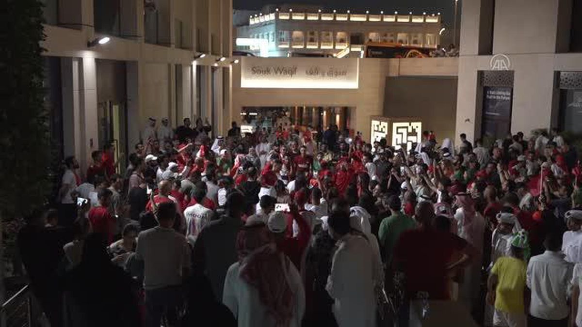 Fas'ın Dünya Kupası'nda son 16'ya yükselmesi coşkuyla kutlandı