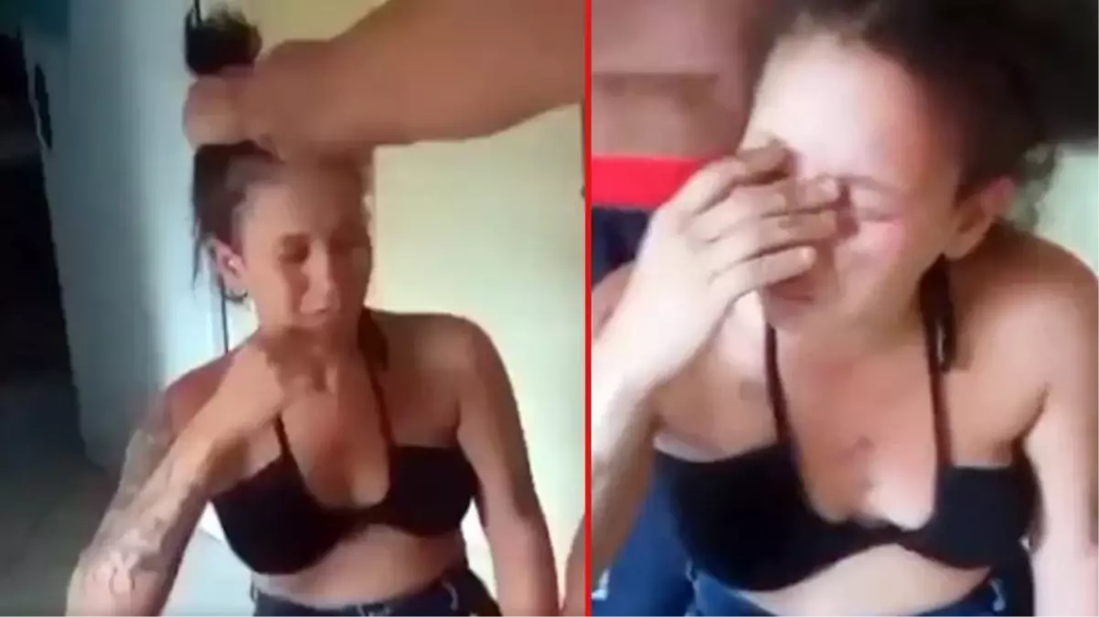 Görüntüye tepki yağıyor! Kendisini aldatan kız arkadaşına yaptıkları genç kadını gözyaşlarına boğdu