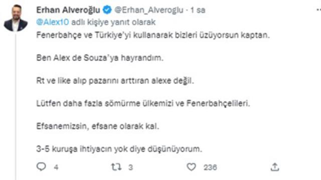 Hiç yakışmadı Alex! Yuvasına dönüş sebebi sadece Fenerbahçelileri değil herkesi üzdü Hiç yakışmadı Alex! Yuvasına dönüş sebebi sadece Fenerbahçelileri değil herkesi üzdü