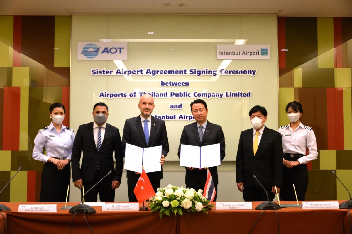 İGA İstanbul Havalimanı\'ndan, Tayland ve Vietnam\'da "Kardeş Havalimanı" anlaşması