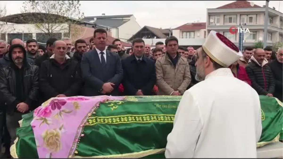 Kazada hayatını kaybeden yaşlı kadın son yolculuğuna uğurlandı