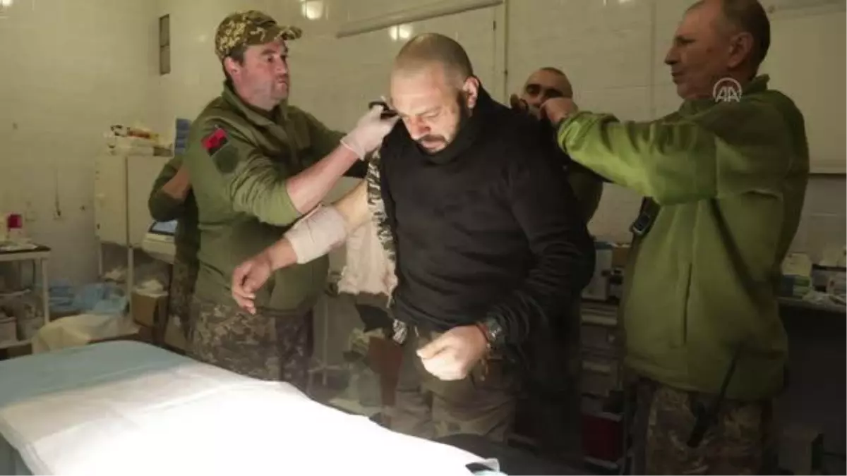 Lyman'daki hastanede tıbbi yetersizliğe rağmen cerrahi operasyonlar gerçekleştiriliyor