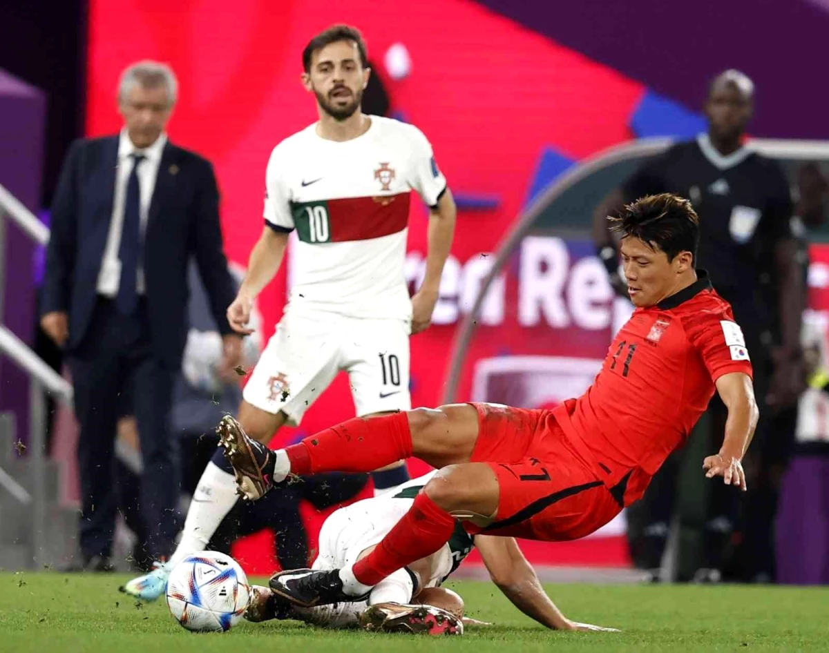 Portekiz ve Güney Kore Dünya Kupası\'nda son 16\'da