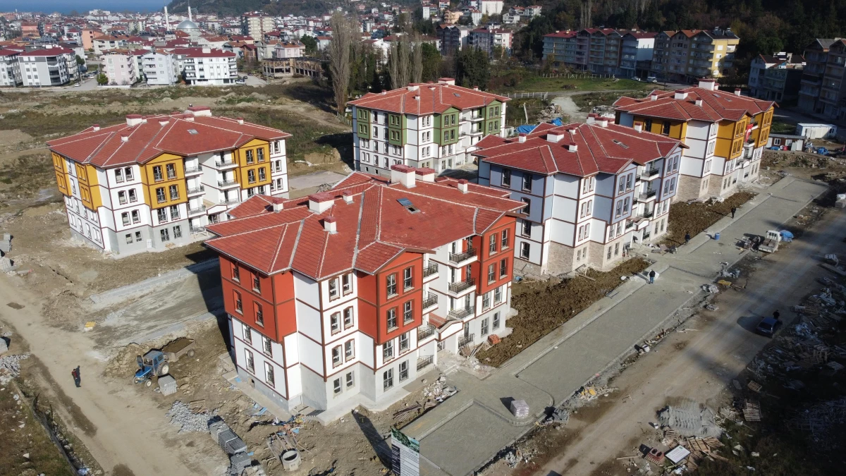 Sinop\'ta selzedeler için yapılan TOKİ konutlarının yüzde 95\'i tamamlandı