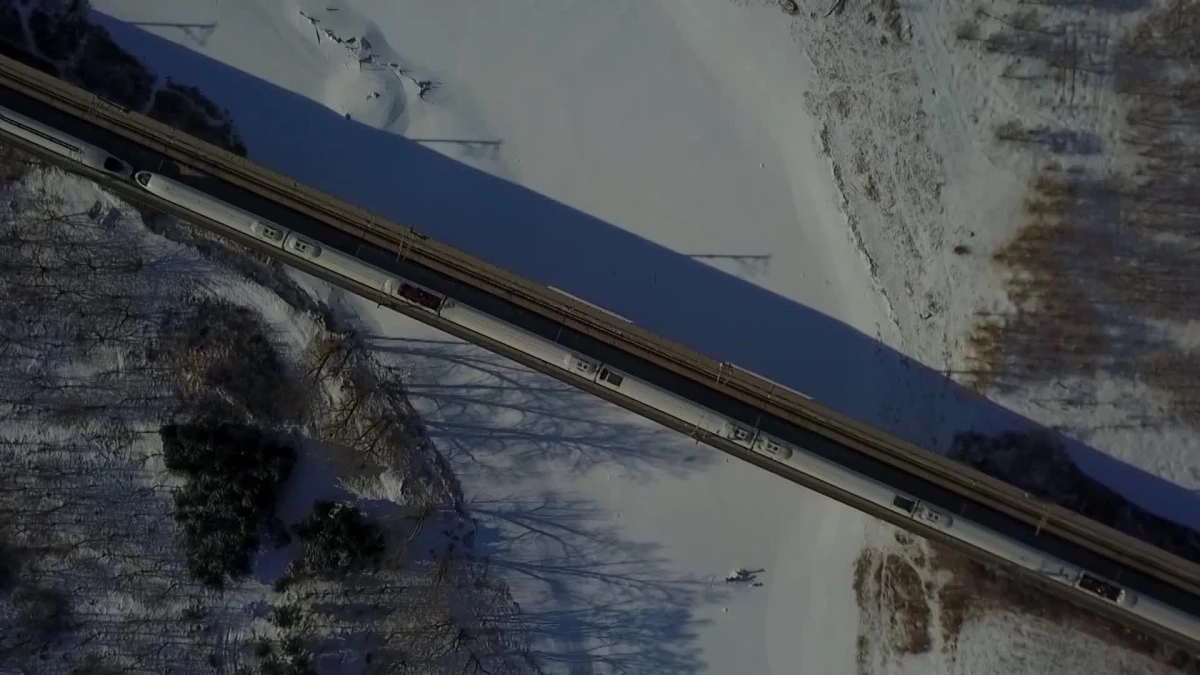 Soğuk Bölgedeki Dünyanın İlk Yüksek Hızlı Demiryolu 670 Milyon Yolcu Taşıdı