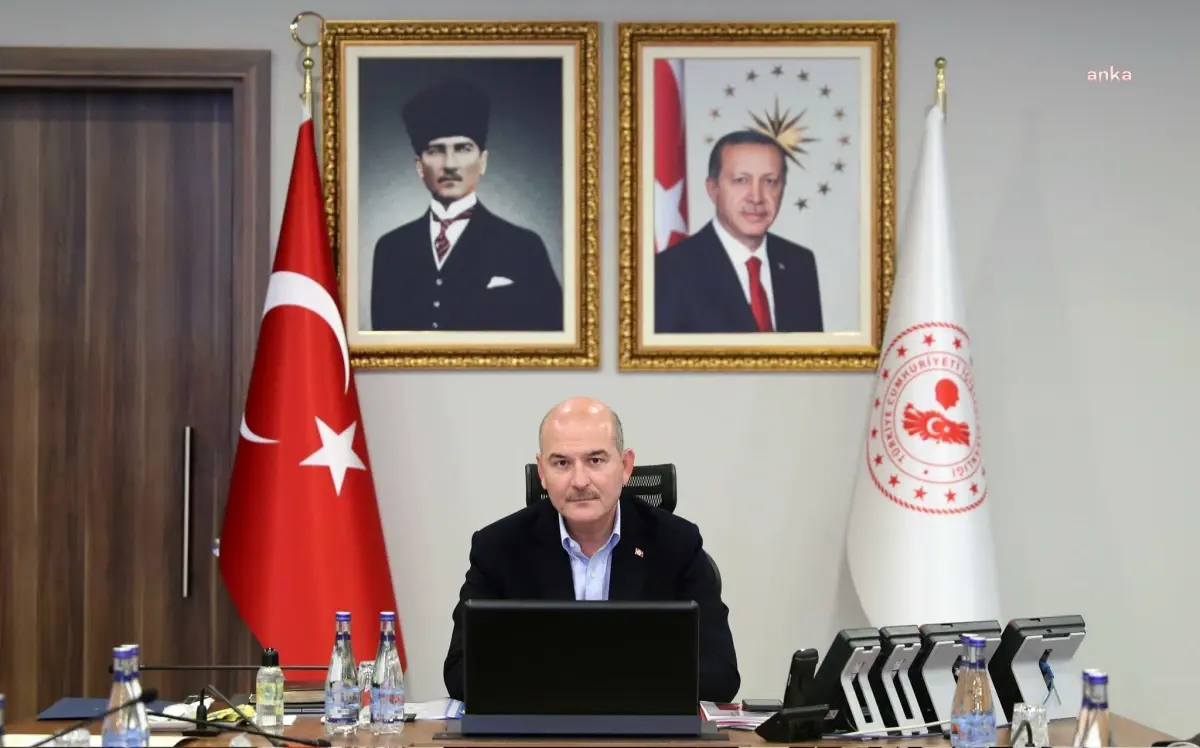 Soylu\'dan, "Uyuşturucu Suçlarındaki Artış" Açıklaması: "Kolluğun Sokak Mücadelesinin ve Operasyonlarının Artasından Kaynaklanmaktadır"