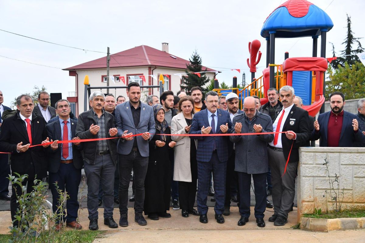 Trabzon\'da "Şehit Piyade Uzman Çavuş Kadir Tuncer Parkı" açıldı
