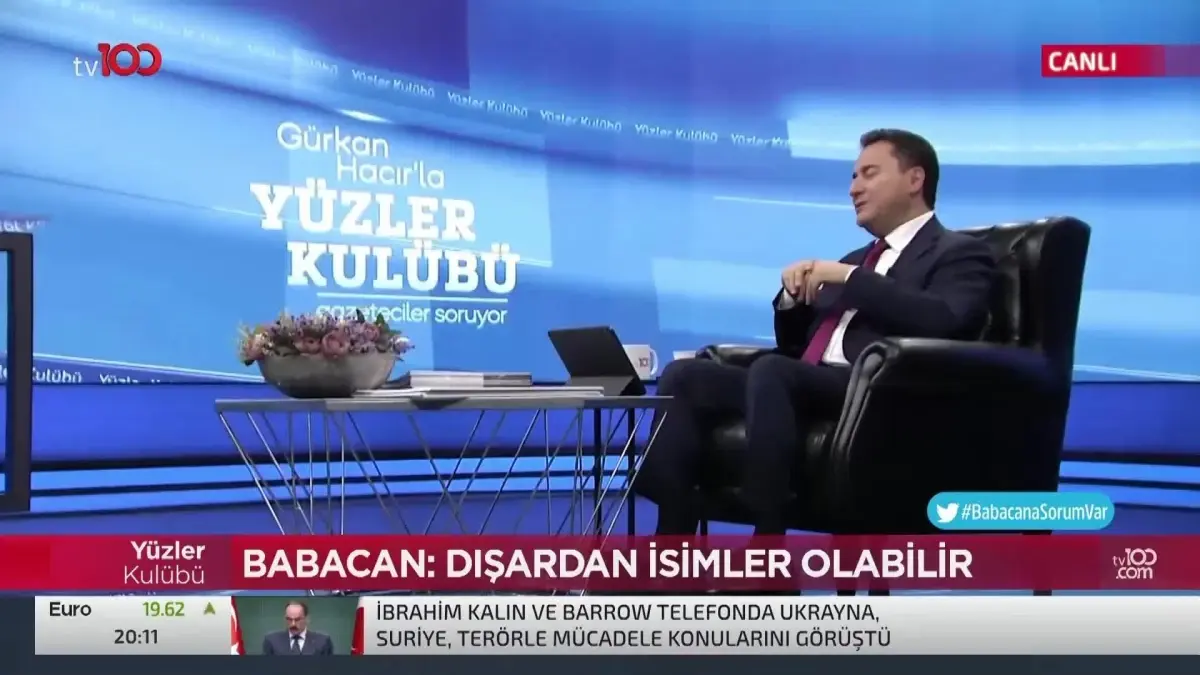 Ali Babacan: "Altılı Masa, Bugünkü İktidarın Tek Alternatifi"