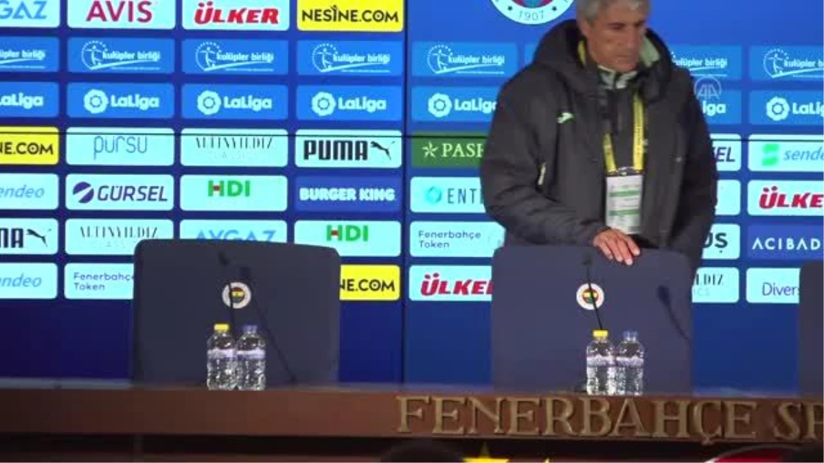 Fenerbahçe-Villarreal maçının ardından - Quique Setien