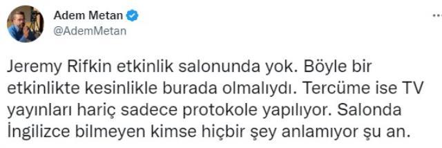 Kılıçdaroğlu'nun 'Başdanışmanım' dediği isim İngilizce konuştu, çeviri cihazı olmayanlar öylece kalakaldı